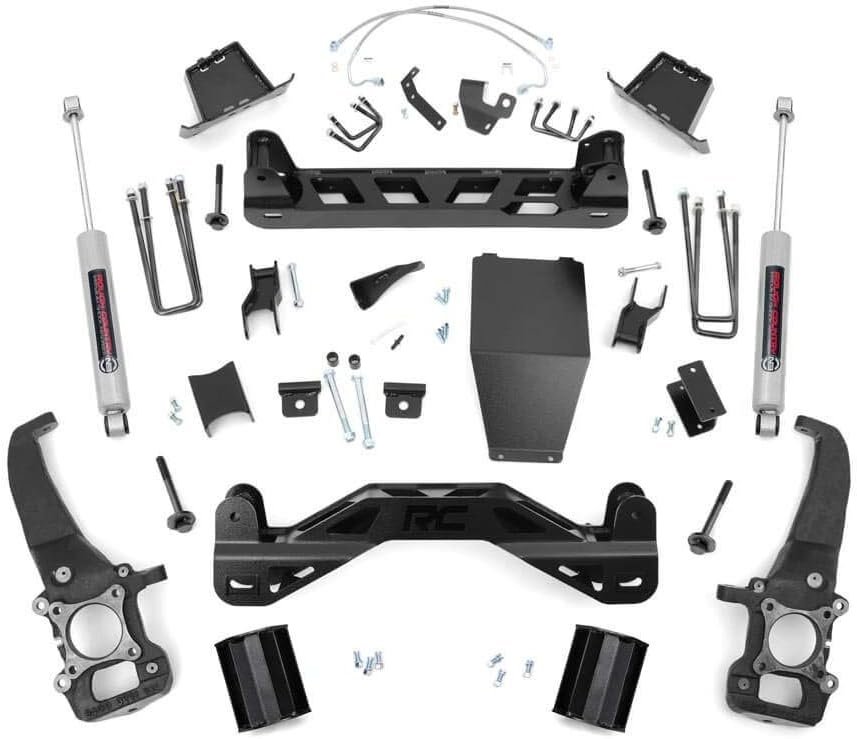 Rough Country 6 Suspension Lift Kit w/N3 Shocks for 2004-2008 F-150 4WD - 54620